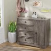 LGHM Tall Chest Drawers 4 Drawer For Bedroom Furniture Large