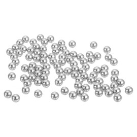 sourcing map 4mm Bearing Balls, 50 Pcs 440C Stainless Steel G10 Precision Balls Metric Mixing Balls for Bearings Bicycles Casters