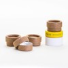 0.15 OZ / 4.5 mL Kraft Paperboard Lip Balm/Salve/Cosmetic/Lotion Jars