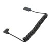 1.8m Coiled Cable Micro HD Multimedia Interface to Female HD