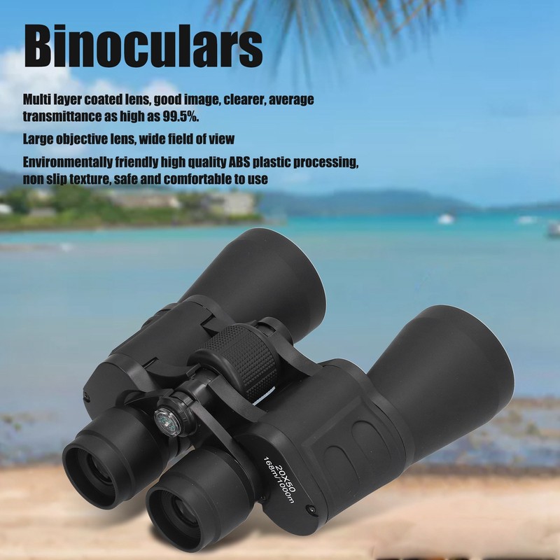 High Definition Telescope Portable Night Viewing Binoculars Optical Glasses 20x50