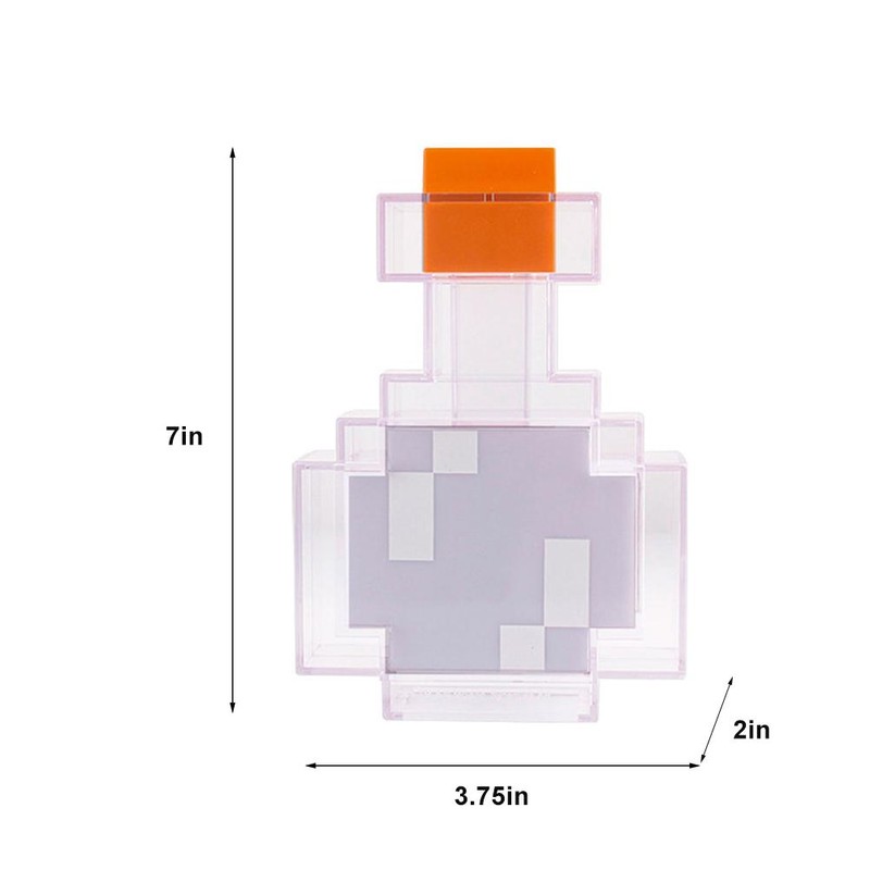 Pixel LED Night Light Color Changing Bottle Night Light Ambient