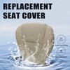 Priprilod LA00 LA03 Tan Leather Driver Side Bottom Replacement Seat