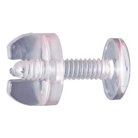 Exhivit Tornillo Plastico, Viking Clip 3/4 Transparente 650 Piezas