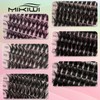 Lash Clusters, 6 Styles 40D/50D/60D/80D/100D120D Cluster Lashes, Mixed Lengths 10-18mm,