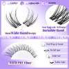 ALICE Natural Lash Clusters Lash Extensions Invisible Band Waterproof 8-16mm