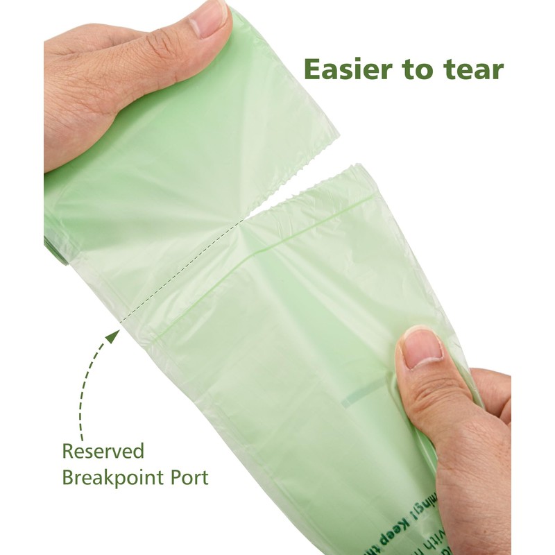 AYOTEE 150 Count Compostable Trash Bags 3 Gallon Trash Bag,