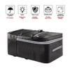 TTBDDM Bicycle Pannier Rack Bag, Bicycle Rear Bag with Reflective