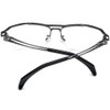 FONEX Pure Titanium Glasses Frame Men Semi Rimless Square Eyeglasses