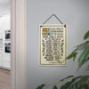 American Made Prayer of Saint Francis Ceramic Wall Plaque, 7.25-Inches