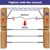 Deck Man Left&Right Handed Thread Lag Screws for 1/8" Decking