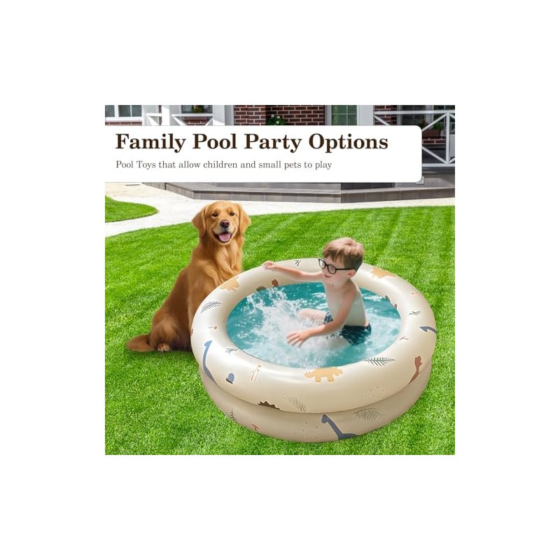 Piscina Inflable para Niños de 88cm x 26cm, Piscina Hinchable