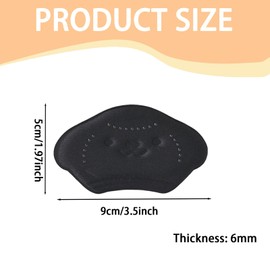 Fersenpolster Schuhe für Kinder,3 Paar Fersenpolster Schuhe für Kinder Fusspolster Pads, Selbstklebende Schuheinlagen Antislip, FersefußPflege Protektor für Mädchen Jungen für zu Große Schuhe