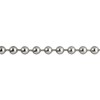 Premium Roller Blind Chrome Beaded Pull Chain - Continuous Loop