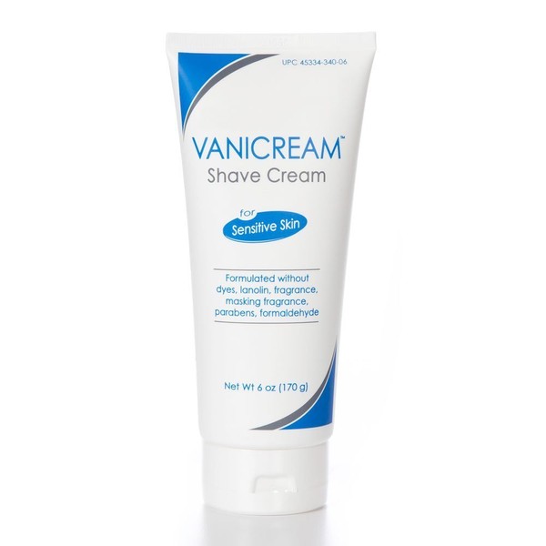 Vanicream Shave Cream For Sensitive Skin 6 oz (Pack of 4)