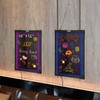 VEVOR LED Message Writing Board, 16"x12" Illuminated Erasable Lighted Chalkboard,