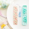 TAINSKY Bookmarks Polymer Clay Cutters, Floral Bookmark Creator for Polymer