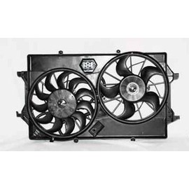 TYC 621310 Ford Focus Replacement Radiator/Condenser Cooling Fan Assembly