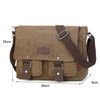XFLYP Messenger Bag Mens, Men Shoulder Bags Canvas Satchel Cross