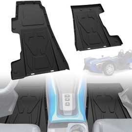 SAUTVS TPE Floor Mats for Slingshot 2020-2022, All Weather Protection Floor Liner Slush Mats Liner Floor Protective Pads for 2020-2022 Polaris Slingshot LE R S SL SLR Accessories, Replace #2889323