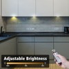 LABOREDUCER Under Cabinet Light Kitchen Kit,Dimmable Display Cabinet Lighting Cupboard