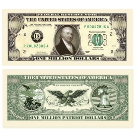(5) Patriot Million Dollar Bill