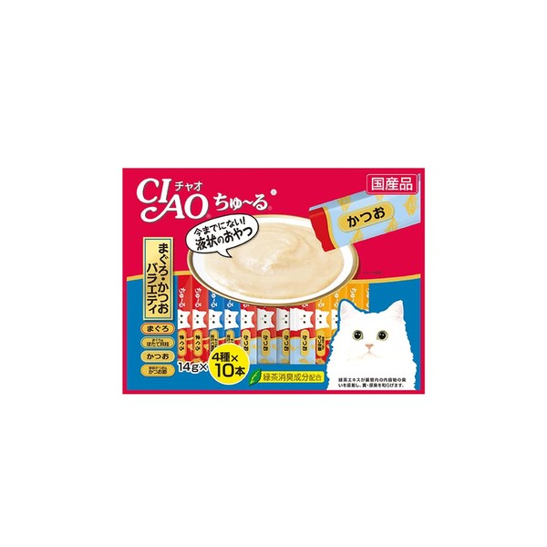 CIAO Chu-Ru Tuna & Bonito Variety 40 Pieces
