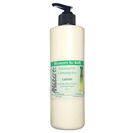 Eucalyptus Lemongrass Lotion (16 Ounce) - Pure Essential Oil Fragrance - Absorbs Quickly with a Herbally Clean Natural Scent