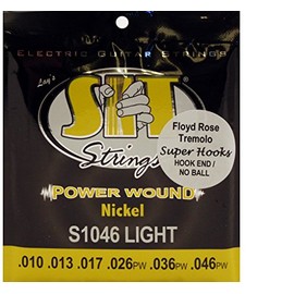 SIT S1046 Power Wound Electric Guitar Strings Floyd Rose Style - Light (10-46)