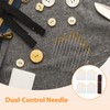 48PCS Self Threading Sewing Needles Set,Easy Thread Needles for Hand