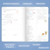 Legend Weekly Planner Premium – Undated Weekly, Monthly & Budget
