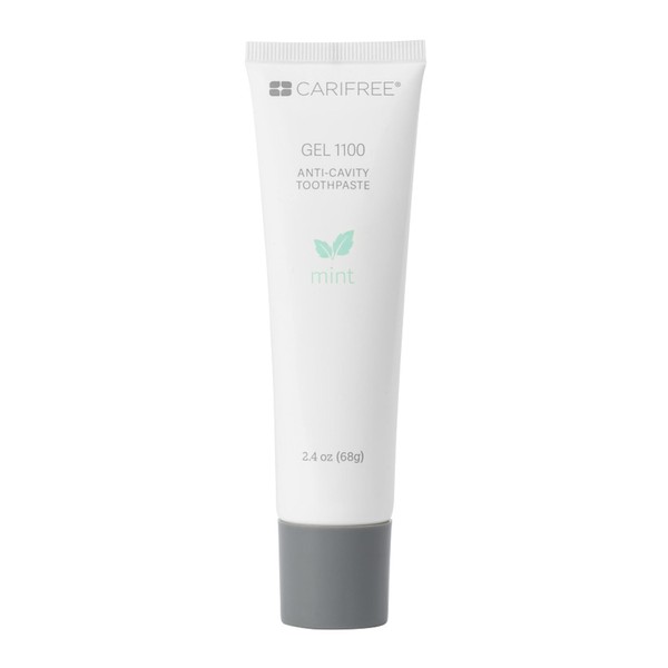 CariFree Gel 1100 (Mint) Anti-Cavity Fluoride Toothpaste with Nano Hydroxyapatite,