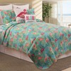 C&F Home Isla Tropics Flamingo Palms Coastal Tropical Paradise Nautical