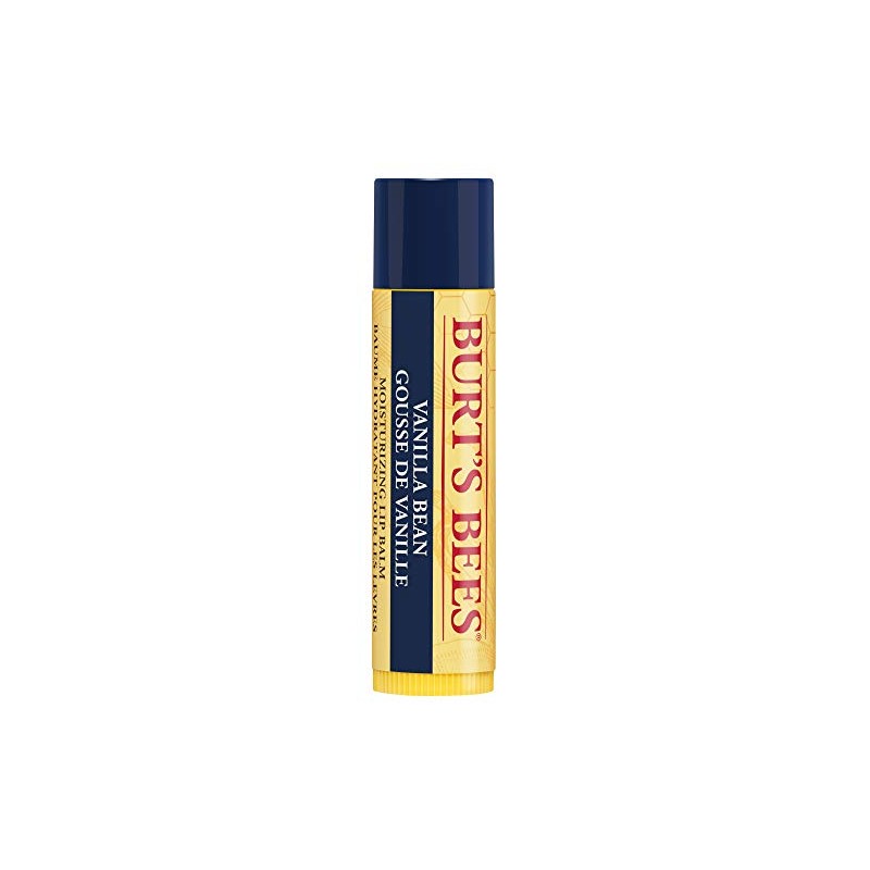 Burts Bees Vanilla Bean - Tubo de bálsamo labial, 4.25