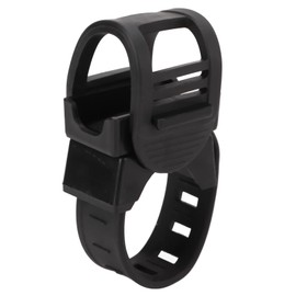 SPYMINNPOO Handlebar Flashlight Mount, Universal Headlight Holder Adjustable 360 Degree Rotation Flashlight Mount Clip Bracket Shoebag Riding Racks and Storage