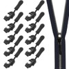 10 Piece Replacement Zipper Set, Zip Repair, Removable Zipper, for