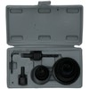 11pc Hole Saw Set Drill Arbor 19-64mm Cutter Round Circular