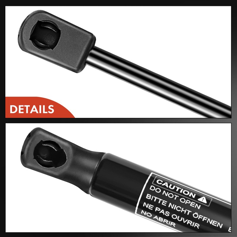 A-Premium Rear Trunk Lift Supports Shock Struts Compatible with Select