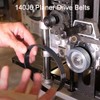 2 Pack 140J6 Planer Drive Belt compatible with Delta 22-560,