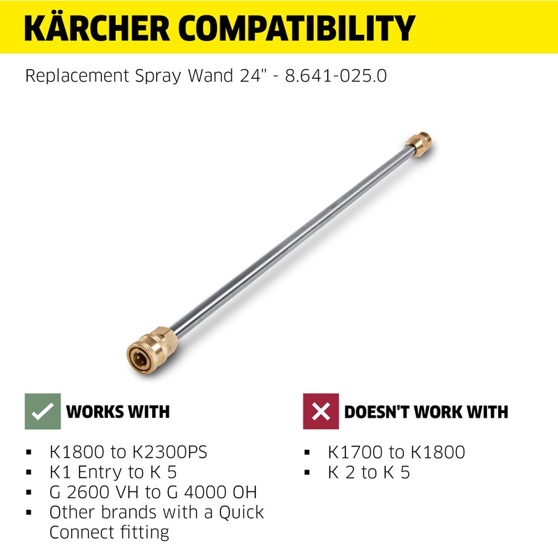 Kärcher Universal 24" Spray Lance for Pressure Washers up to