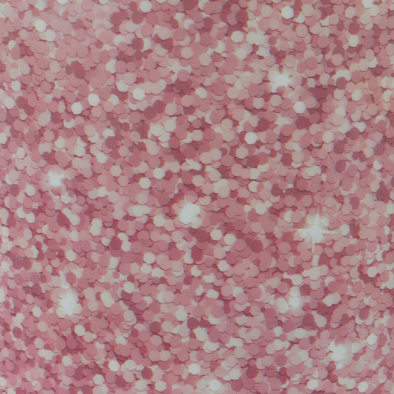 JVL Small Pink Sparkle Waste Paper Bin, Set of 2