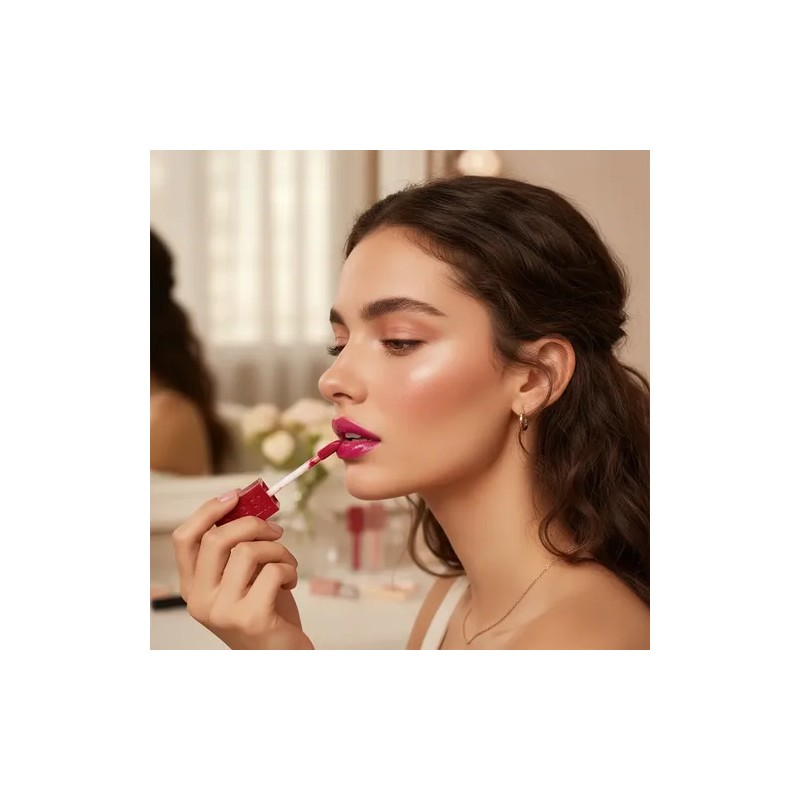 Set De 6 Labiales Líquidos Color Cobertura Impecable,intenso