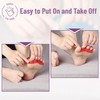Dr. JK- ToePal Gel Toe Separator, 4 Pairs, Toe Spacers,
