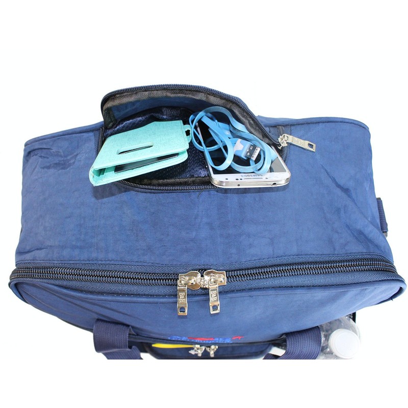 16" Personal item Under Seat Duffel for Allegiant Air (Navy)