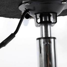 LOYALHEARTDY Swivel Salon Stool Chair, Height Adjustable Hydraulic Salon Chair High Grade Leather Rolling Stool with Backrest Suitable for Office,Tattoo