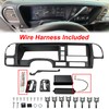 ECOTRIC Double Din Dash Panel Compatible with 1995-2002 GMC Truck