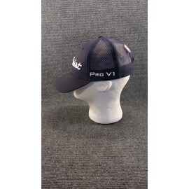 Titleist Titelst Pro V1 FootJoy FJ Trucker Mesh Golf Snapback Dark Blue Men's Cap Hat