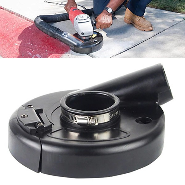 CNCEST 7 inch Vacuum Dust Shroud Grinding Cover for Angle