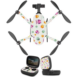 MightySkins Skin Compatible with GoPro Karma Drone Headphones wrap Cover Sticker Skins Owls