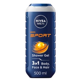 NIVEA Bath Care Shower Sport For Men, 500 ml